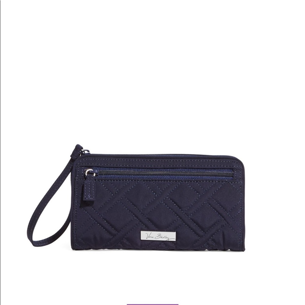 Vera Bradley Front Zip Wristlet NEW